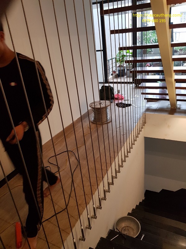 Dây cáp cầu thang tại Bắc Giang