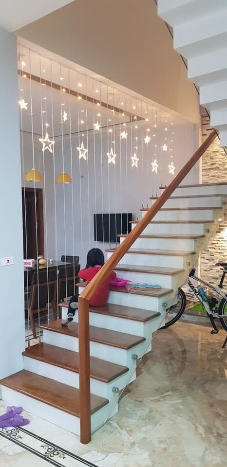 Cáp cầu thang giúp bảo vệ trẻ nhỏ khi di chuyển lên xuống cầu thang