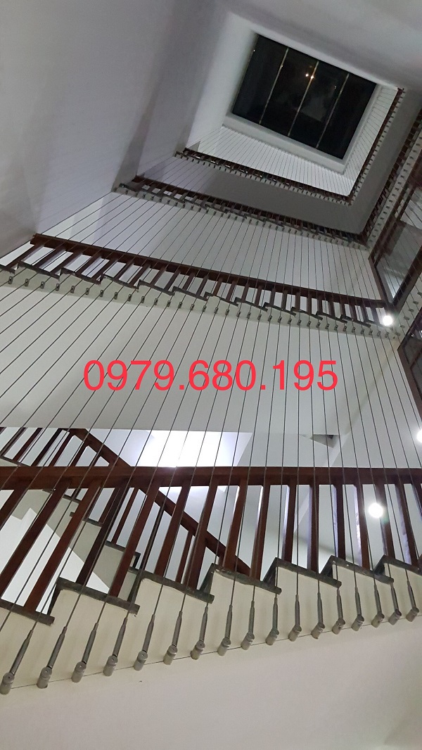 Cáp cầu thang tại Thạch Thất- Hà Nội