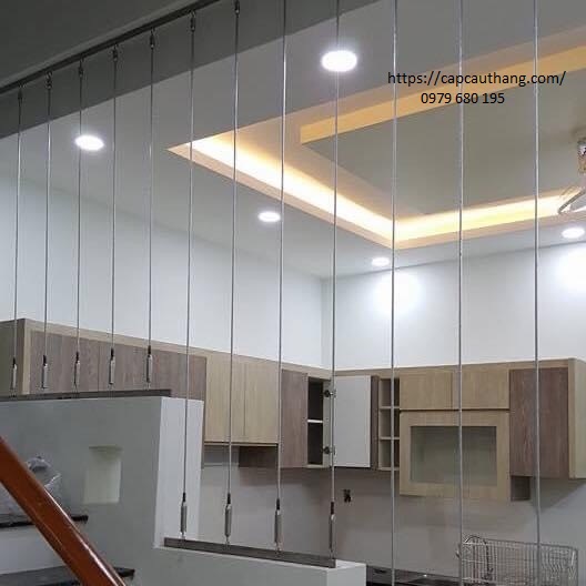 Thi công cầu thang dây cáp tại Hà Tĩnh