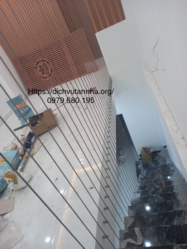 Thi công cáp cầu thang tại Bắc Ninh