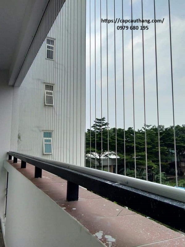 Lắp đặt Lưới an toàn ban công cho chung cư