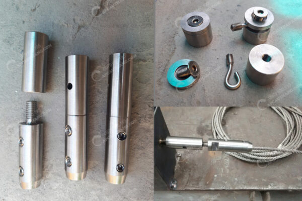 Phụ kiện thi công cáp cầu thang chuyên dụng