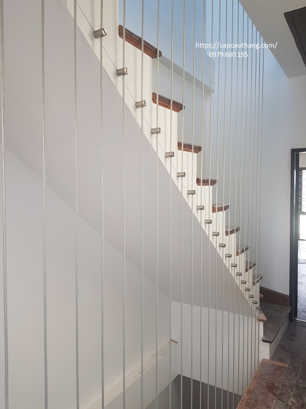 Thi công Cáp cầu thang tại Hưng Yên