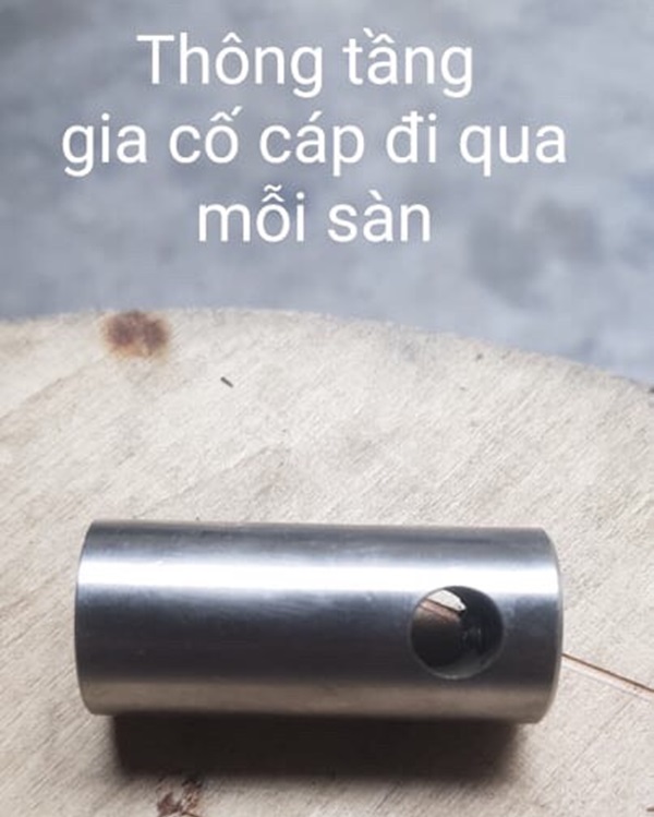 Thông tầng gia cố cáp cầu thang