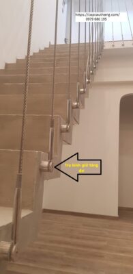 Trụ kính giữ tăng đơ