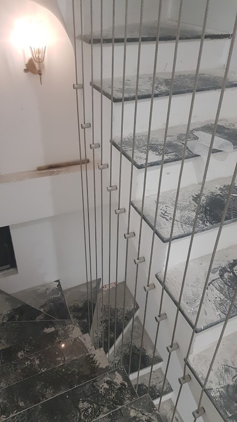 Cầu thang dây cáp Cầu thang dây cáp