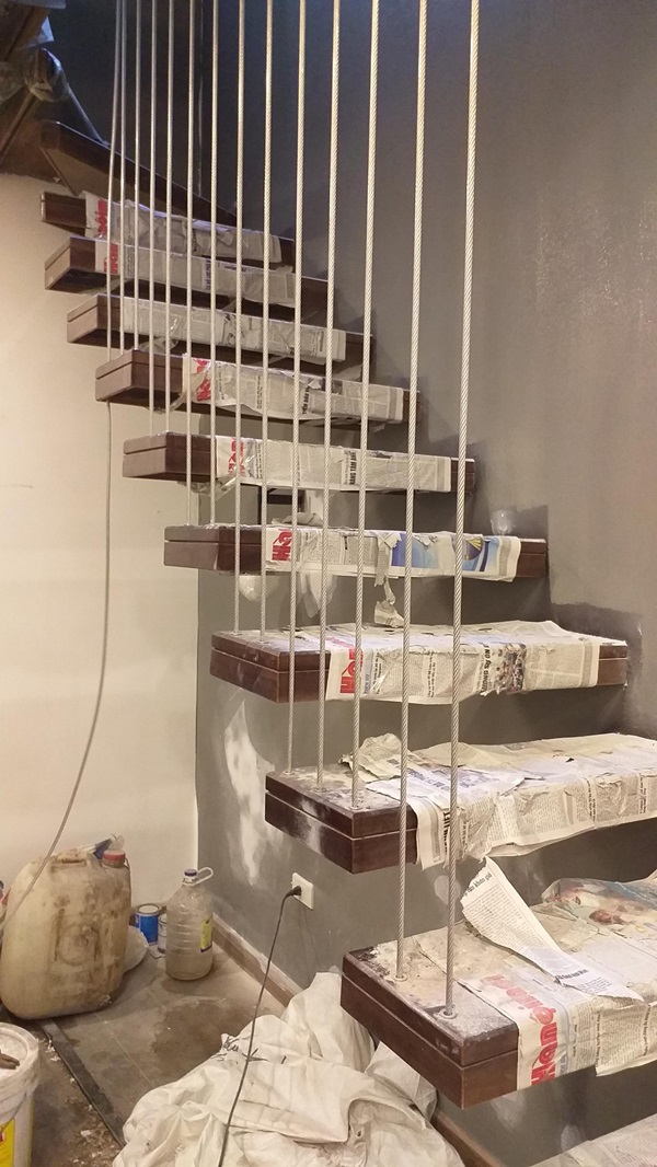 Dây cáp an toàn cho cầu thang Dây cáp an toàn cho cầu thang