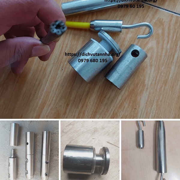 Phụ kiện thi công cáp cầu thang tại Ninh Bình