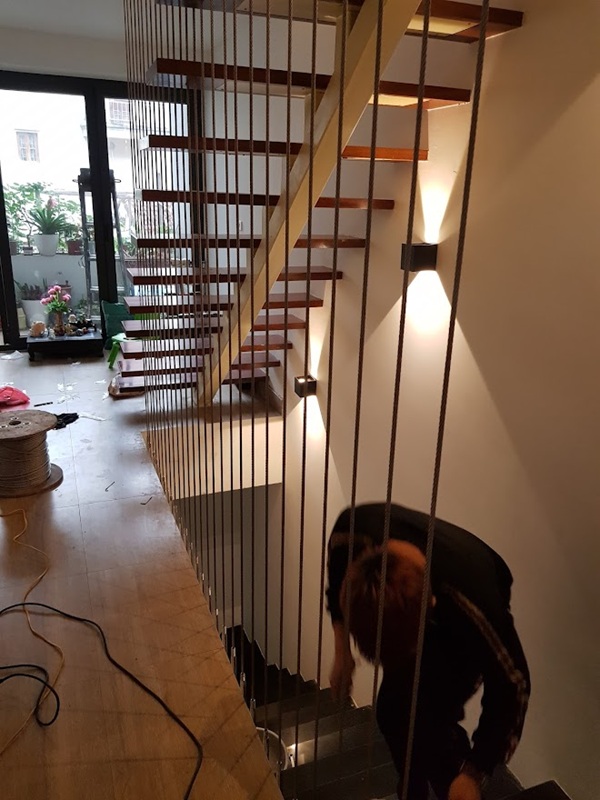 Lắp đặt Cáp cầu thang Lắp đặt Cáp cầu thang