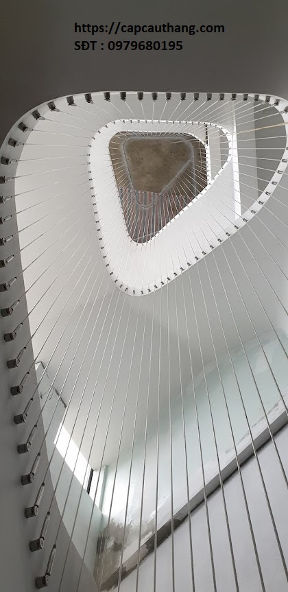 Dây cáp cầu thang cho cầu thang xoắn ốc