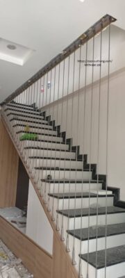 Lắp đặt Cầu thang dây cáp