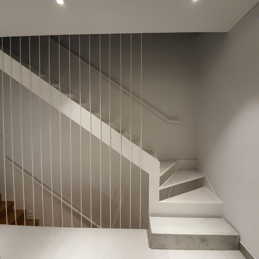 Lan can cầu thang băng dây cáp