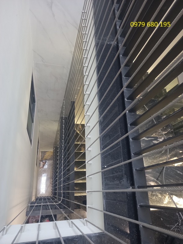 Cáp cầu thang giếng trời tại Thường Tín