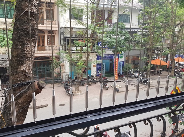 Dây cáp an toàn ban công