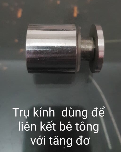 Chân trụ kính cáp cầu thang